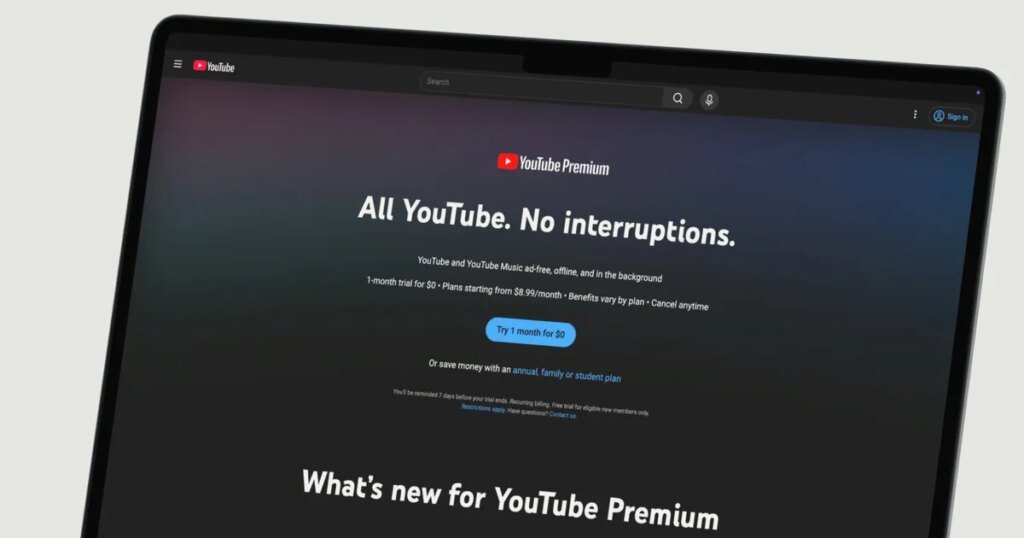 YouTube Premium just got more expensive, and nobody got a heads up