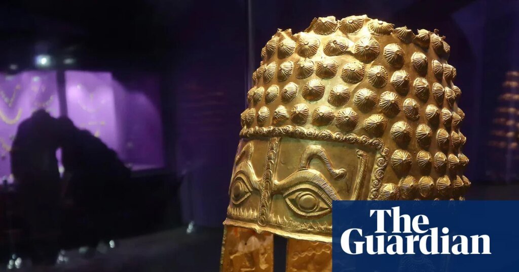 ‘It’s amazing’: stolen 2,500-year-old Romanian gold helmet has been found | Art theft