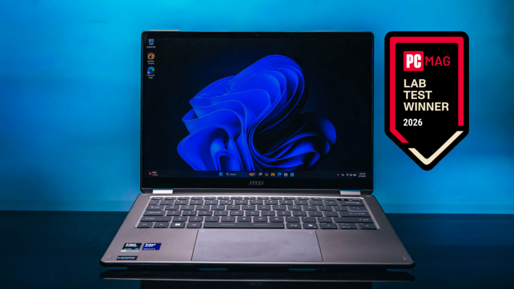 200 Laptops Tested, One Battery King: This MSI 2-in-1 Lasted 42 Hours on a Charge