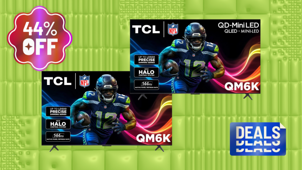 A Must-See Deal: Save Over $350 Off This Sleek 55-Inch TCL Smart TV