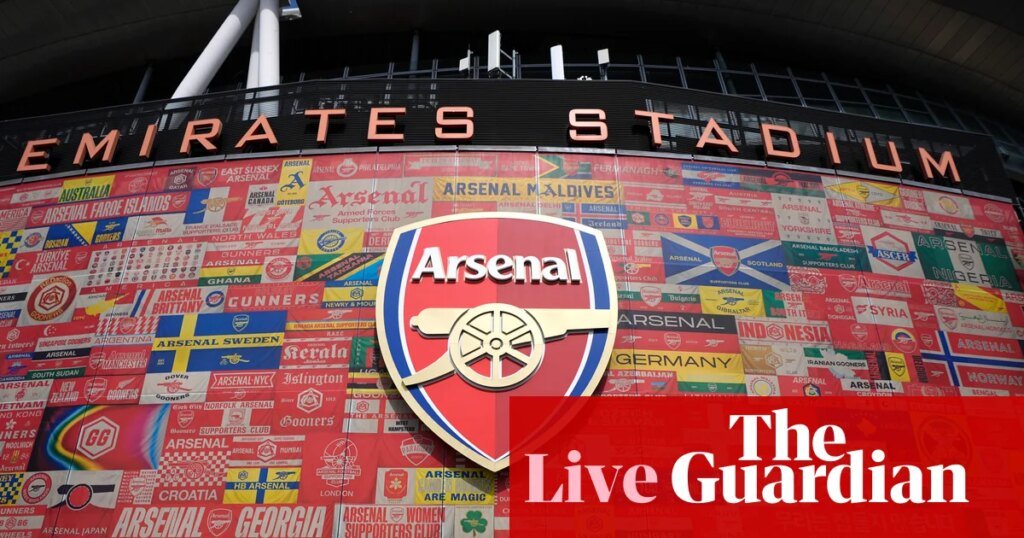 Arsenal v Fulham: Premier League – live | Premier League