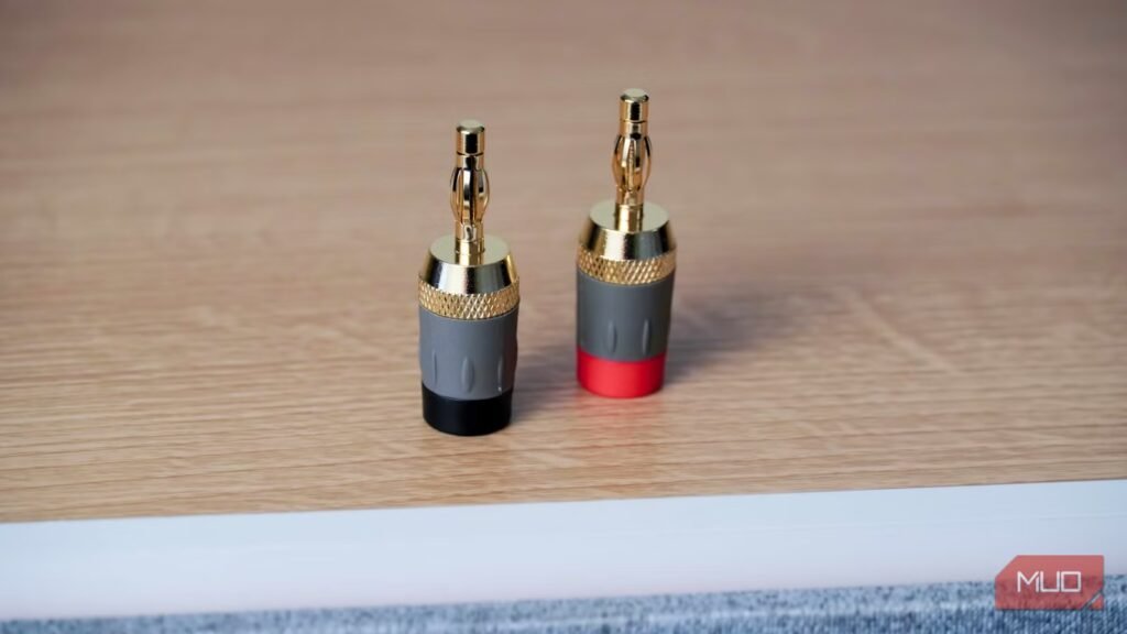 Banana plugs transformed my home theater setup, and now I can't imagine going back