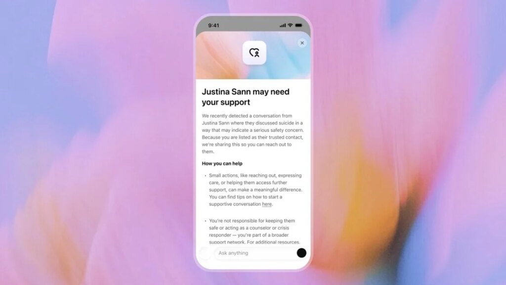ChatGPT’s New Emergency Contact Feature Looks Out for Unsafe Chats