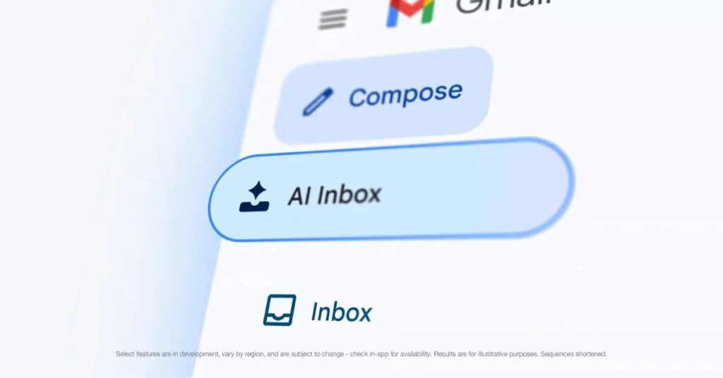 Gmail adds AI Inbox to the bottom bar on Android, iOS