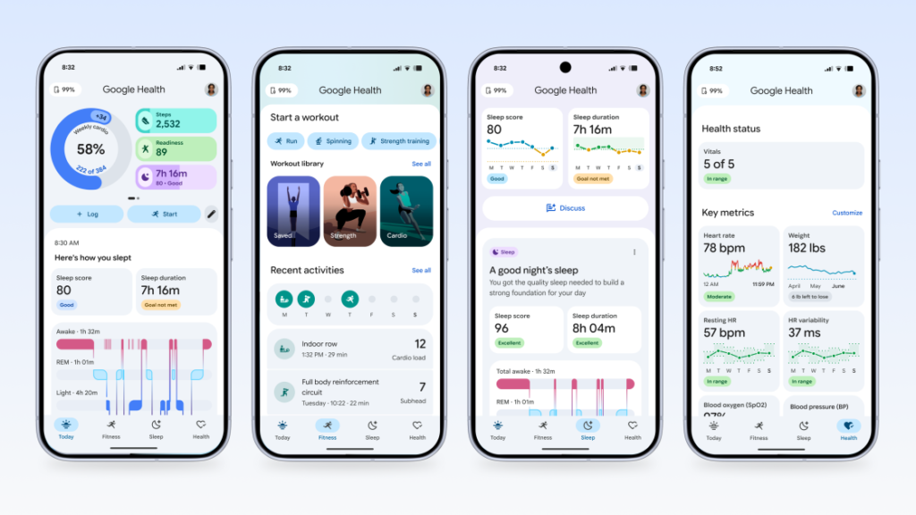 'Google Health' Is Back as Fitbit App Rebrands for New Tracker
