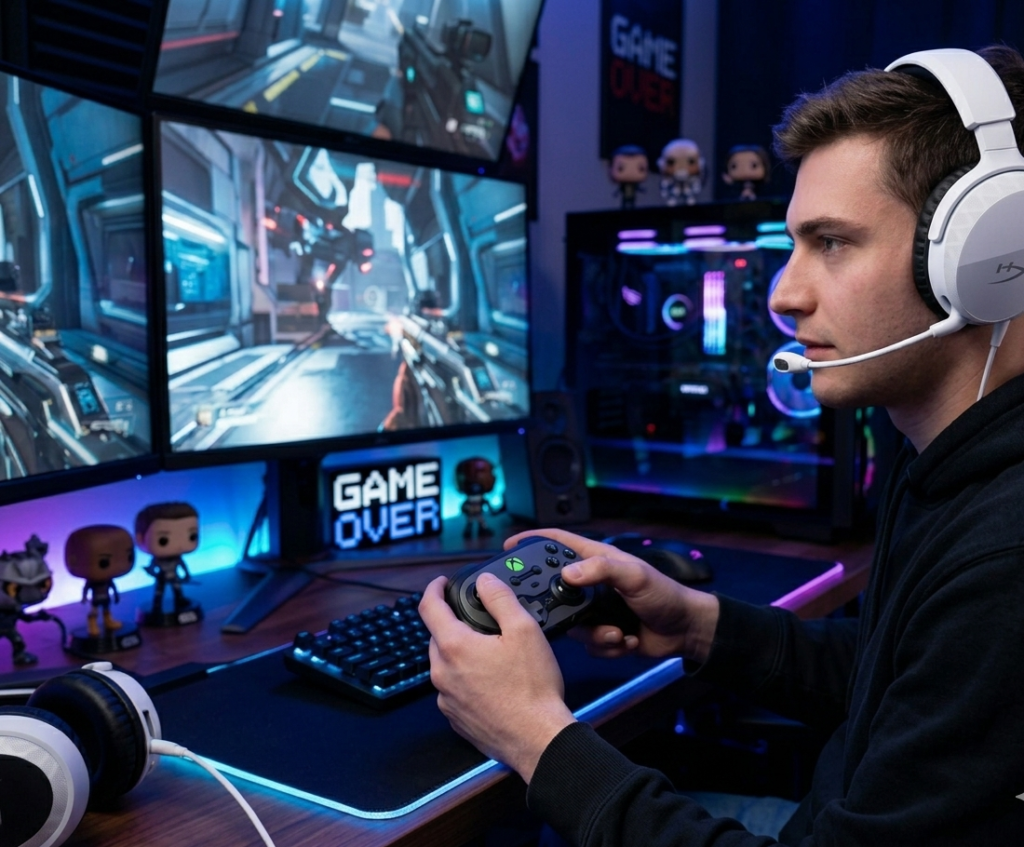 HyperX Expands Peripheral Lineup With Modular Controllers And High-Endurance Headsets