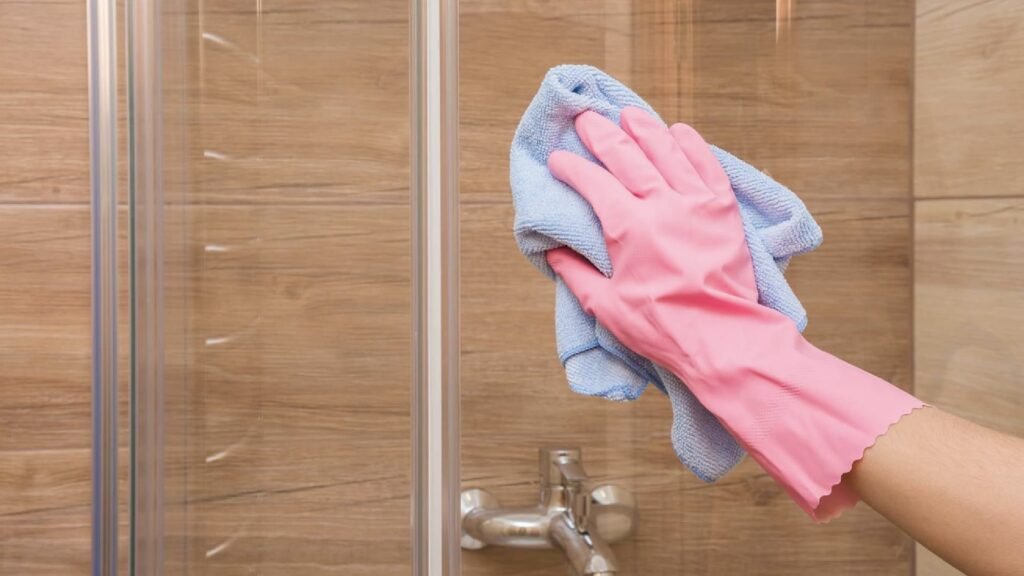 I tried this $5 laundry hack for a spotless shower — and the results have totally surprised me