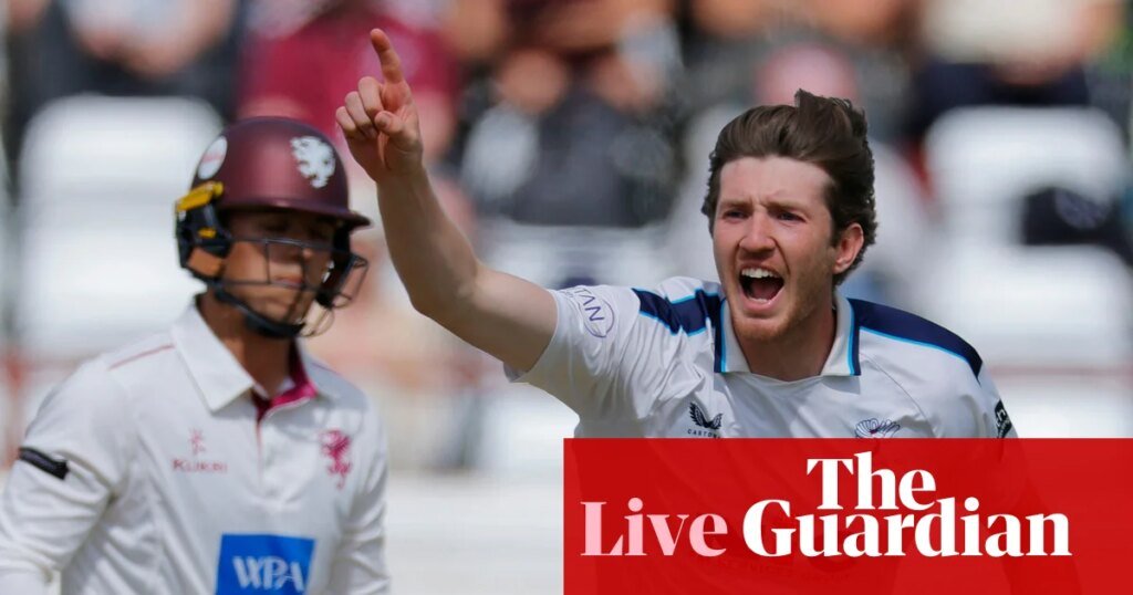 Kent v Derbyshire, Somerset v Yorkshire, and more: county cricket, day four – live | County Championship