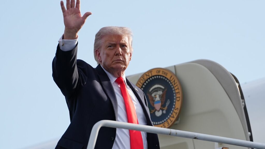 Qatari 747 will be ready to fly as Air Force One this summer : NPR