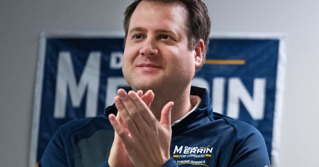 Republican Derek Merrin projected to win Ohio's 9th District primary, will face Democratic Rep. Marcy Kaptur in November