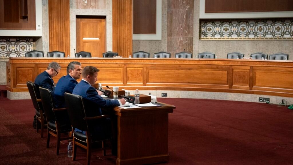 Republicans defer to Trump on Iran war despite deadline : NPR