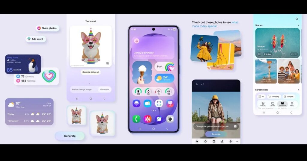 Samsung's One UI 8.5 update finally rolls out with new AI features for these Galaxy oldies