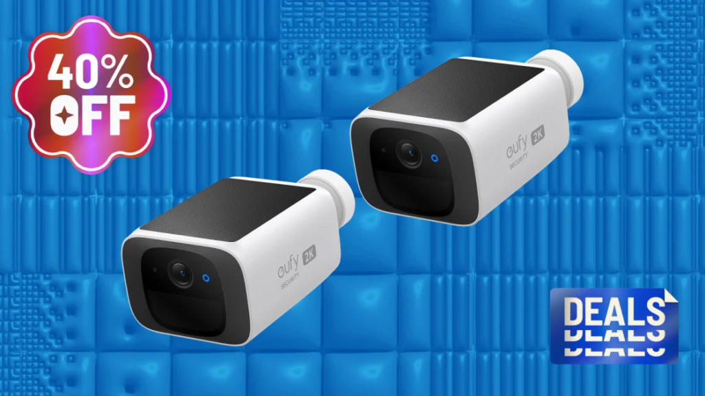 Score 24-Hour Security While Saving 40% Off This Eufy Solar Security Camera