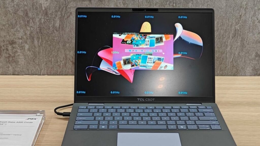 TCL's 0.01Hz Screen Aims to Squeeze More Battery Life Out of Your Laptop