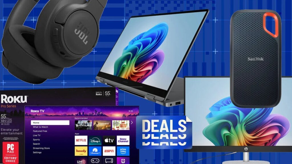 The 5 Best May Day Weekend Deals on Top Tech From HP, Roku, Samsung, and More
