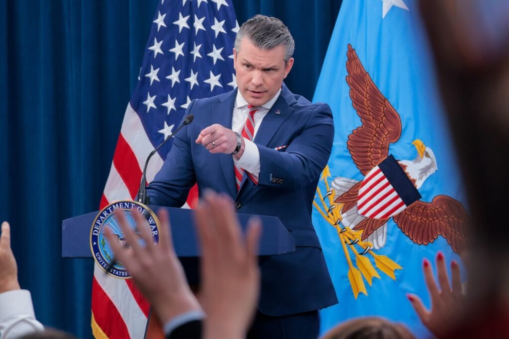 U.S. mission to reopen Strait of Hormuz will be temporary, Hegseth says
