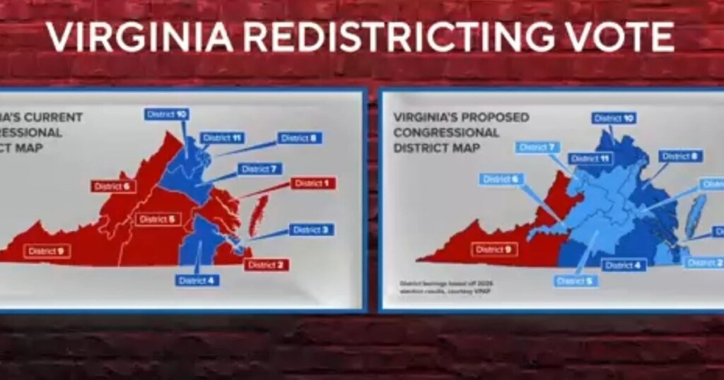 Virginia Supreme Court tosses out congressional map that favored Democrats