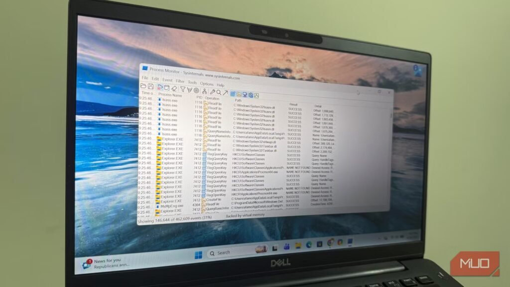 Windows has a tool that shows every app that touched a file on your PC